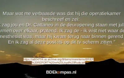 Een bijna-doodervaring met waarheidsgetrouwe waarneming, beschreven door een beroemde hartchirurg en bevestigd door zijn assistent-chirurg
